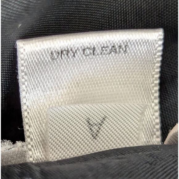 ANN TAYLOR PETITES! BLACK AND CREAM STRETCH COTTON, LINED SKIRT! SZ 6P - Picture 7 of 9